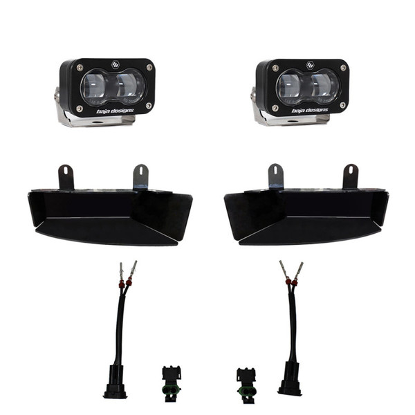 Baja Designs 2019-2026 Dodge RAM 2500/3500 S2 Fog Pocket Kit Clear product photo