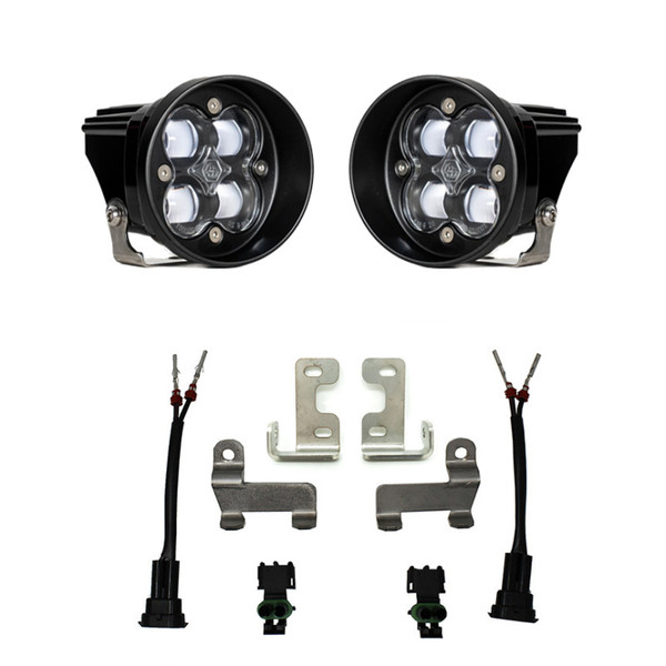 Baja Designs 2016+ Toyota RAV4 Squadron Fog Pocket Kit Clear product photo