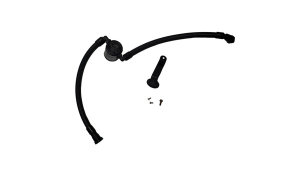 J&L 20-23 Buick Encore GX / Chevrolet Trailblazer Driver Side Oil Separator 3.0 - Black Anodized