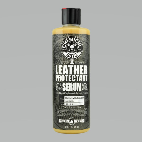 Chemical Guys Leather Serum Natural Look Conditioner & Protective Coating - 16oz - Case of 6