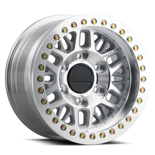 Raceline RT951M Ryno Machined Wheel 17x9 | 8x170 BC | -38 Offset - fits Ford F-250 Super Duty 1999-2026, Ford F-350 Super Duty SRW 1999-2026, Ford Excursion 2000-2005
