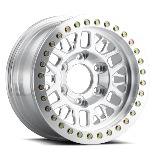 Raceline RT951F Ryno Machined Wheel 17x9 | 6x139.7 BC (6x5.5) | -12 Offset - fits Chevrolet Silverado 1500 1999-2026, GMC Sierra 1500 1999-2026, Chevrolet Tahoe 1992-2026, Chevrolet Suburban 1992-2026, GMC Yukon 1992-2026, and 25 more