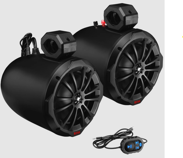 BOSS Audio Systems ATV 8in Amplified Bluetooth Waketower Speakers