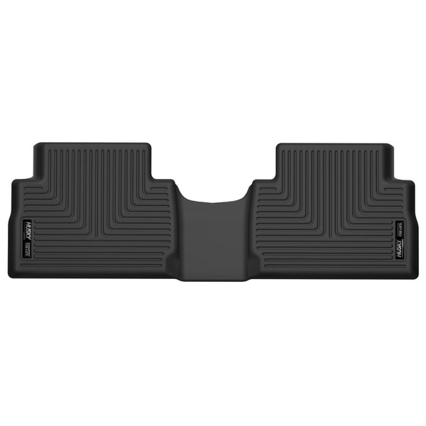 Husky Liners X-act Contour 2nd Row Seating Floor Liner, Black for 2021-2022 Hyundai Santa Fe - Part #53891