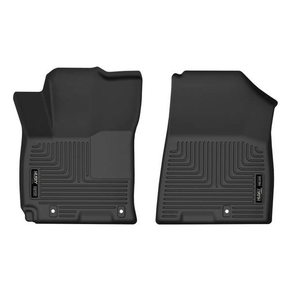 Husky Liners X-act Contour Front Floor Liners, Black for 2020-2022 Hyundai Venue - Part #51271
