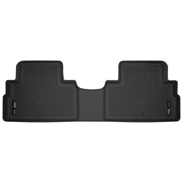 Husky Liners X-act Contour Floor Liners (2nd Row), Black for 2020-2024 Kia Telluride / 2020 Hyundai Palisade - Part #55241