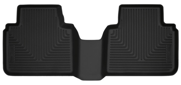 Husky Liners X-act Contour Floor Liners (2nd Row Seating), Black for 2018-2021 Honda Accord Sedan - Part #52801