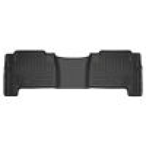 Husky Liners X-act Contour Series 2nd Row Seating Floor Liner, Black for 2019-2021 Infiniti QX80 / 2019-2021 Nissan Armada - Part #55661