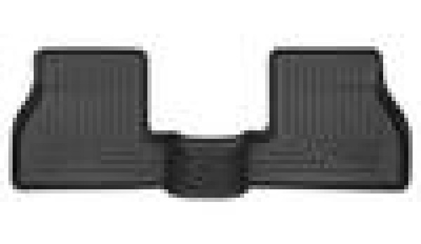 Husky Liners X-act Contour Series 2nd Row Seating Floor Liner, Black for 2012-2015 Ford Focus - Part #55691