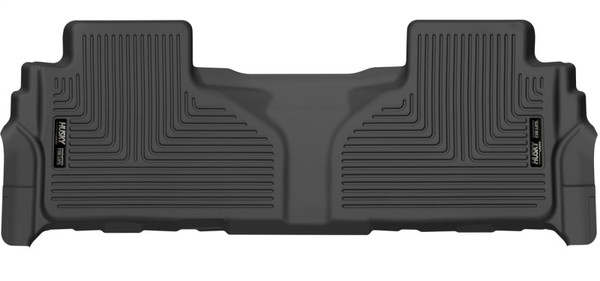 Husky Liners X-act Contour 2nd Rear Floor Liners, Black for 2021-2025 Chevrolet Suburban - Part #55871