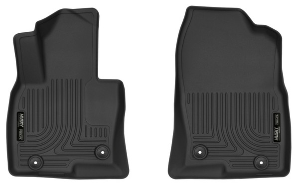 Husky Liners X-act Contour Front Row Floor Liners, Black for 2017-2018 Mazda CX-5 - Part #52851