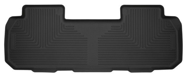 Husky Liners X-act Contour Floor Liners (2nd Row Seating), Black for 2018-2021 Buick Enclave/Chevrolet Traverse - Part #52941