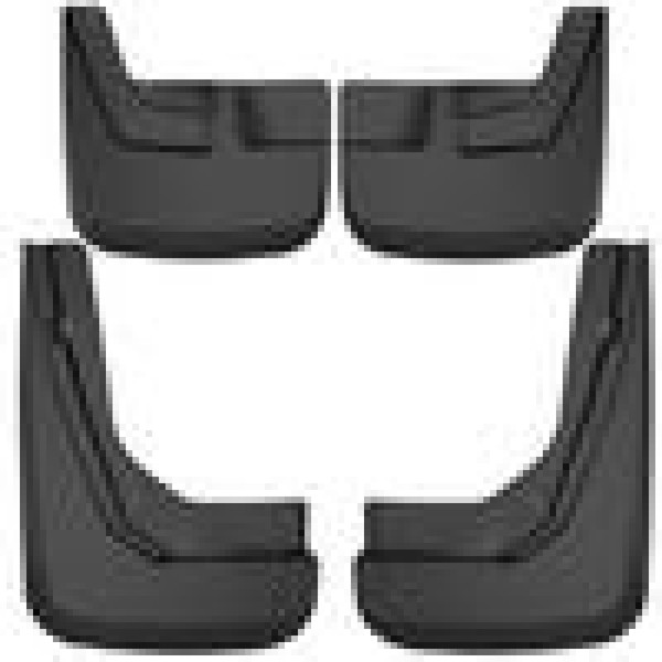 Husky Liners 2021-2026 Suburban/Tahoe/Yukon XL w/o Power Running Boards Front/Rear Mud Guards - BLK