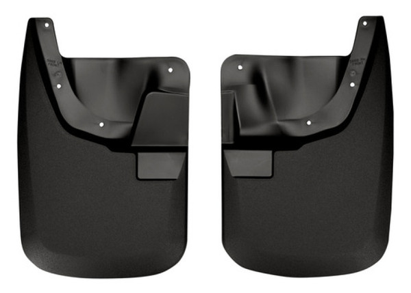 Husky Liners Custom-Molded Mud Guards, Black for 2011-2012 Ford F-250/F-350 SuperDuty - Part #56681
