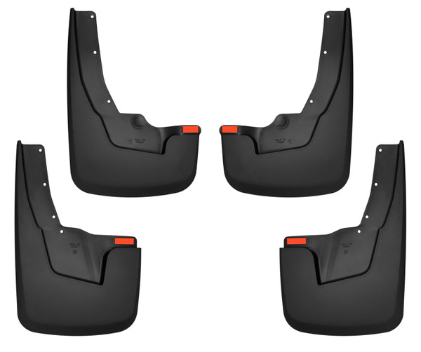 Husky Liners 2019 RAM 1500 w/ OEM Fender Flares Custom-Molded Front & Rear Mud Guards