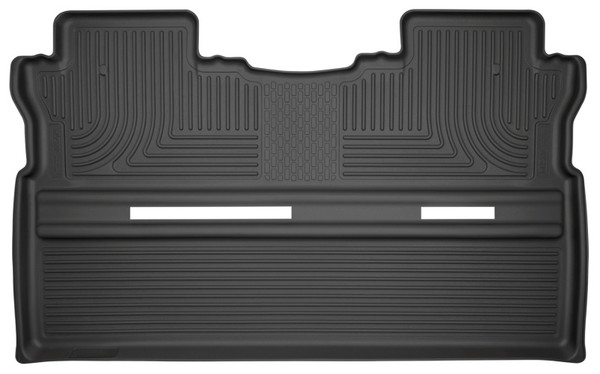 Husky Liners WeatherBeater 2nd Row Floor Liners, Black for 2017-2025 Honda Ridgeline - Part #19431