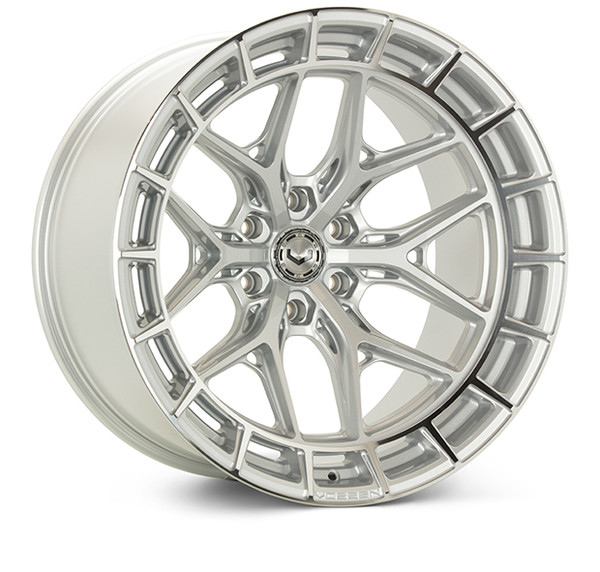 Vossen HFX-1 Silver Wheel 20x10 | 6x135 BC - fits Ford F-150 2004-2026, Ford F-150 Raptor 2010-2026, Ford Expedition 2003-2026, Lincoln Navigator 2003-2026