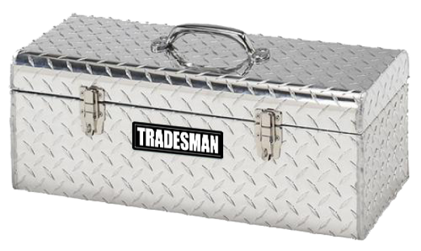 Tradesman Aluminum Handheld Tool Box (24in.) - Brite