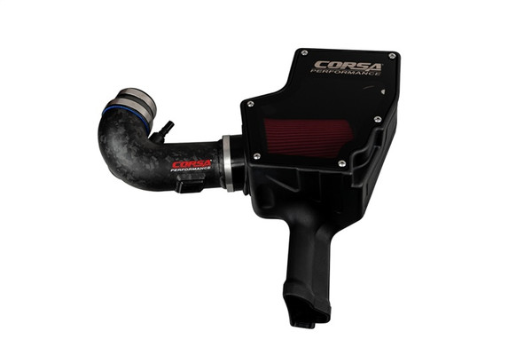 Corsa 2018-2023 Ford Mustang GT 5.0L V8 Forged Carbon Fiber Air Intake w/ DryTech 3D No Oil