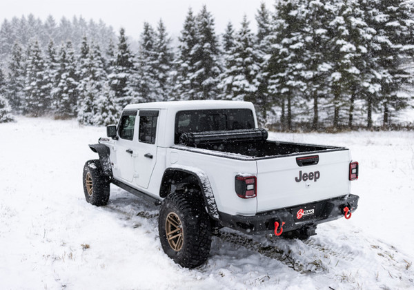 BAK Industries Hard Rolling Tonneau Cover, Aluminum Panels - 2020-2026 Jeep Gladiator 5ft - 80701
