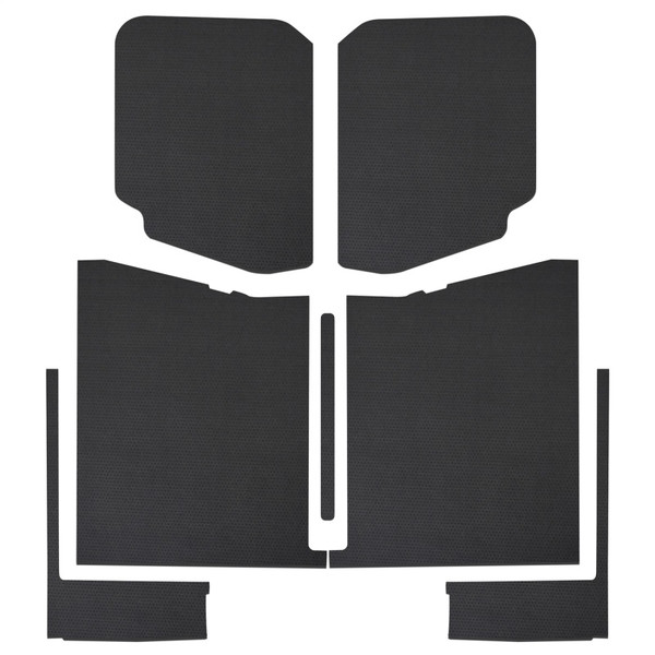 DEI 2020-2023 Jeep Gladiator Leather Look Headliner Complete Kit 7pc - Black