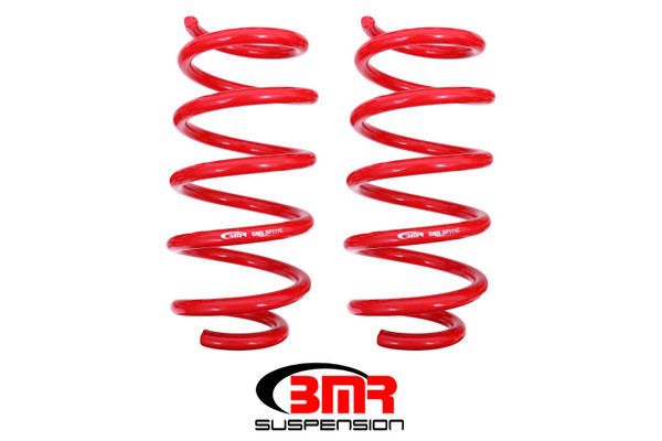 Shop in-stock special deals on BMR 2008-2023 Challenger Lowering Front Spring - Red - SP111R from JustBoltOns.com. Military & First Responder Discounts Available.