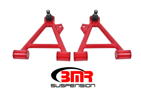 Shop in-stock special deals on BMR 1994-2004 Mustang Lower Non-Adj. A-Arms (Coilover Only) w/ STD. Ball Joint (Poly) - Red - AA041R from JustBoltOns.com. Military & First Responder Discounts Available.
