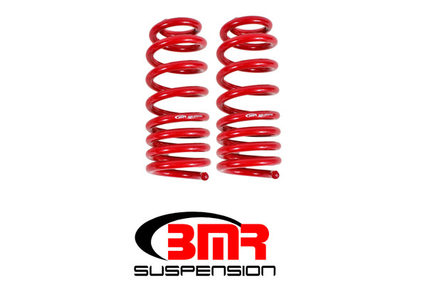 Shop in-stock special deals on BMR 1993-2002 GM F-Body (Camaro, Firebird, WS6) Front Handling Version Lowering Springs - Red - SP091R from JustBoltOns.com. Military & First Responder Discounts Available.