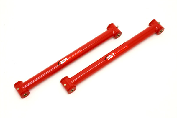 Shop in-stock special deals on BMR 1982-2002 GM F-Body (Camaro, Firebird, WS6) 3rd / 4th Gen Non-Adj. Chrome Moly Lower Control Arms (Polyurethane) - Red - MTCA001R from JustBoltOns.com. Military & First Responder Discounts Available.