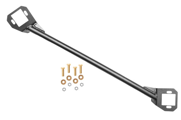 Shop in-stock special deals on BMR 1978-1987 Grand National | Regal | Monte Carlo | El Camino | Malibu | Cutlass | Grand Prix (G-Body) Rear Shock Tower Brace - Black Hammertone - STB462H from JustBoltOns.com. Military & First Responder Discounts Available.