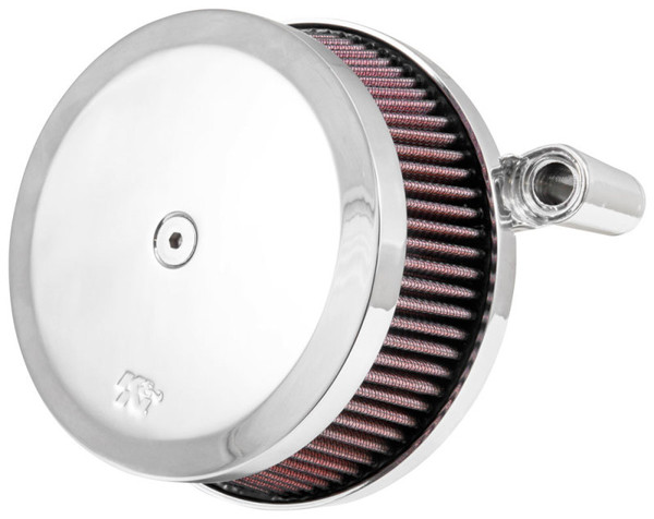 K&N Street Metal Intake System - Hammer Chrome Intake System-Harley Davidson