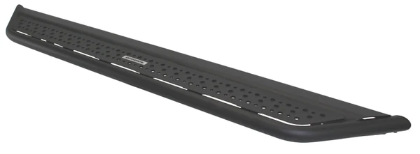 Go Rhino Dominator Xtreme Side Steps (Complete Kit w/SideStep + Brackets) for 2019-2026 Ram 1500 Crew Cab (including Rebel / TRX / RHO), Textured Black - Part #D64306T
