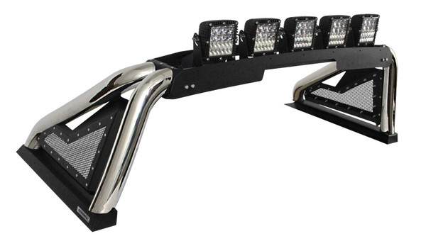 Go Rhino Sport Bar 2.0 for 2014-2019 Chevy 1500 LD, Stainless Steel - Part #911600PS