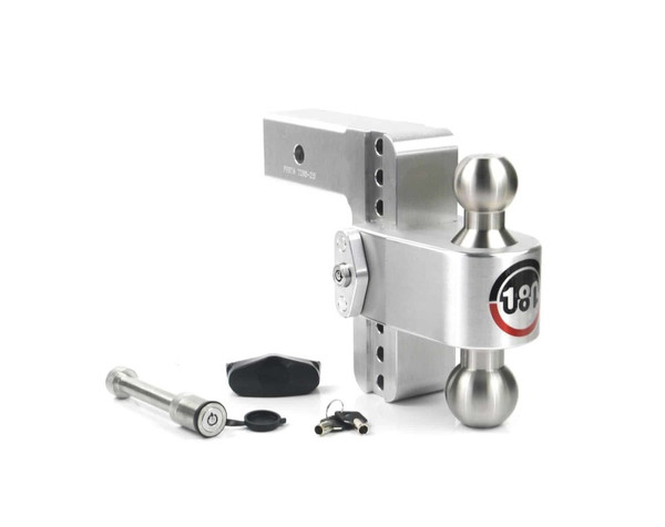 Weigh Safe 180 Hitch 6In Drop 2.5In Shank Aluminum product photo
