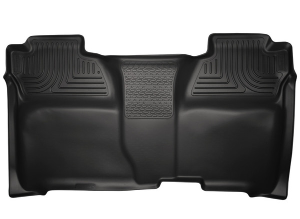 Husky Liners WeatherBeater 2nd Row Seating Floor Liners, Black for 2014-2018 Chevrolet Silverado 1500/GMC Sierra 1500 - Part #19231