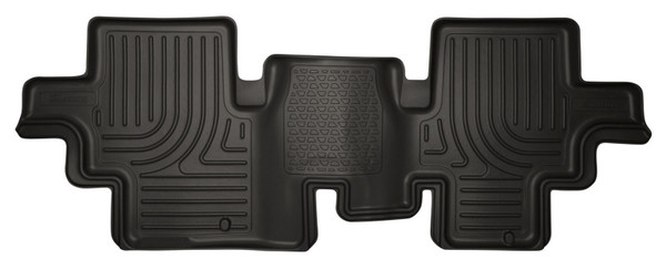 Husky Liners WeatherBeater 2nd Row Seating Floor Liner, Tan for 2013-2020 Nissan Pathfinder / 2013 Infiniti JX35 - Part #19651