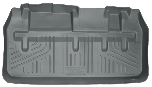 Husky Liners WeatherBeater Rear Cargo Liner (w/Man. Storing 3rd Row Seats), Gray for 2011-2012 Toyota Sienna - Part #44042