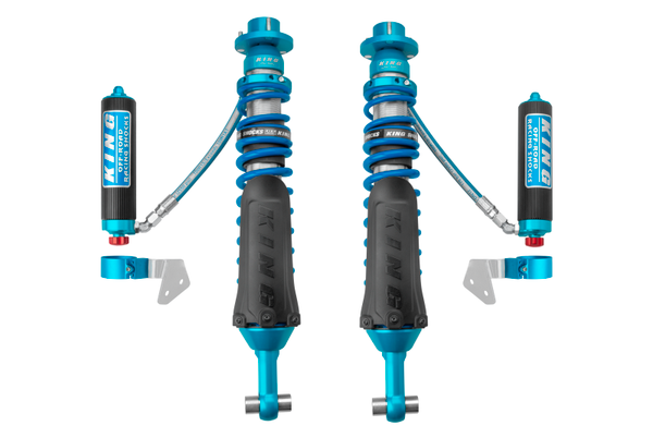 King Shocks 2021-2024 Ford Bronco Rear 2.5 Dia Remote Reservoir Shock w/Adjusters (Pair)