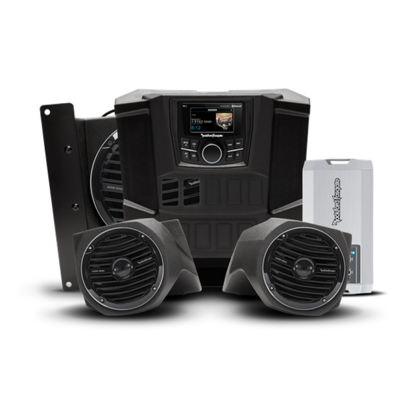 Rockford Fosgate 2015-2017 Polaris Ranger (Gen 1) 400 Watt Stereo Front Speaker w/ Subwoofer Kit Audio Component product photo