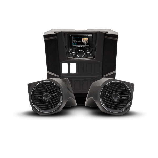 Rockford Fosgate 2015-2017 Polaris Ranger Stereo and Front Lower Speaker Kit (Gen-1)