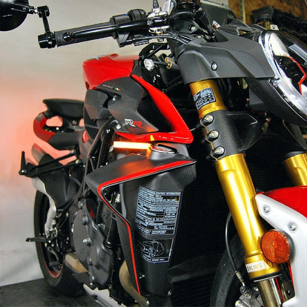 New Rage Cycles 2019-2024 MV Agusta Brutale 1000 Front Turn Signals product photo