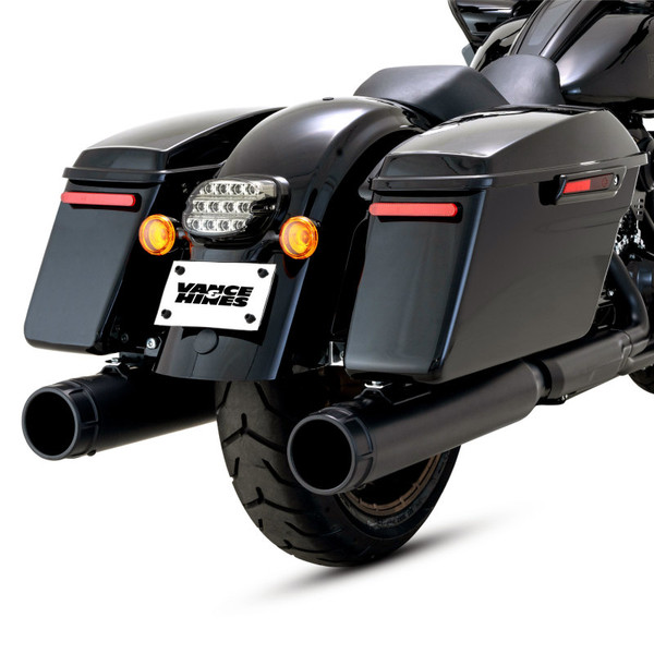 Vance & Hines Harley Davidson Touring 17-22 Torquer 450 Mach Cut Slip-On Exhaust