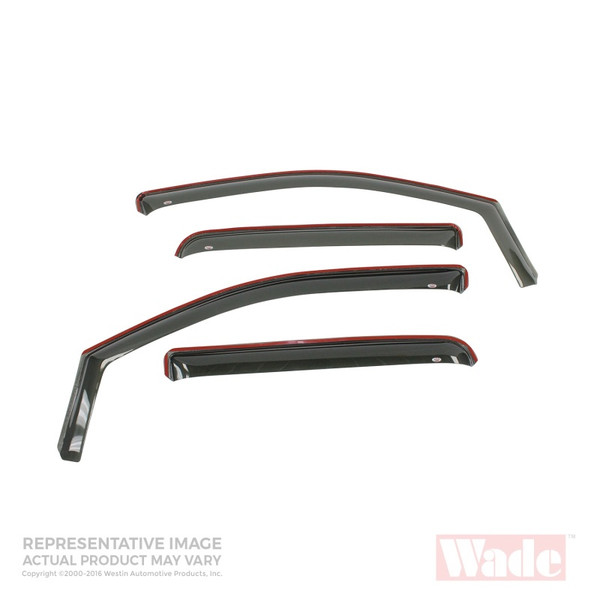 Westin Wind Deflector, Smoke | 2010-2024 Toyota 4Runner Wade In-Channel 4pc | 72-88419
