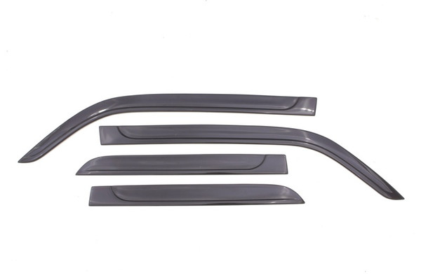 AVS 2010-2024 Toyota 4Runner Ventvisor Low Profile Deflectors 4pc - Smoke
