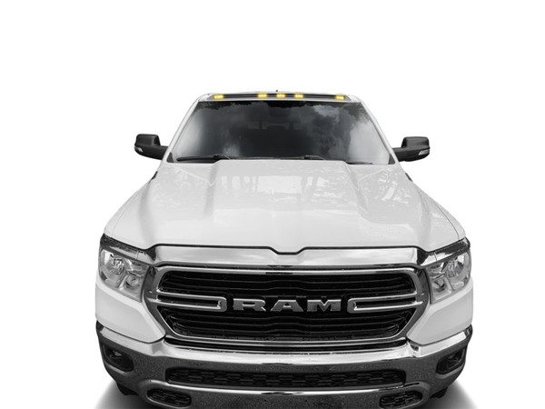 AVS 2019-2026 Ram 1500 With Sunroof Aerocab Marker Light (with Sunroof) - Black - 698173