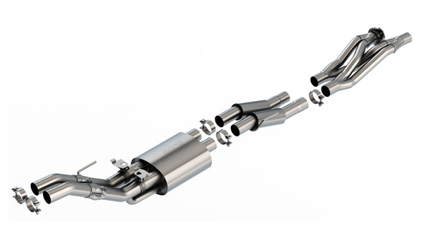 Borla 2023-2024 Ford F-150 Raptor R S-Type Catback Exhaust (Connecting Pipes) - No Tips - 60736