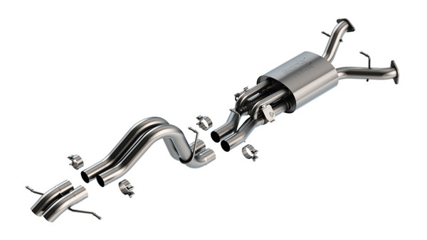 Borla 2022-2024 Ford Bronco Raptor V6 Turbo AT 2WD / 4WD ATAK Catback Exhaust w/ Turndown Tips