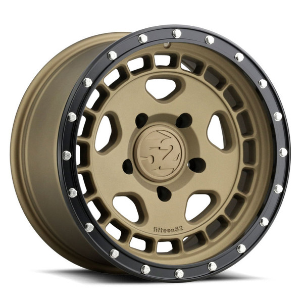 fifteen52 Turbomac HD Bronze Wheel 17x8.5 | 5x127 BC (5x5) | +0 Offset - fits Jeep Wrangler JL 2018-2026, Jeep Wrangler JK 2007-2018, Jeep Gladiator JT 2020-2026, Jeep Commander 2006-2010, Chevrolet C/K1500 2WD 1967-1998, and 7 more