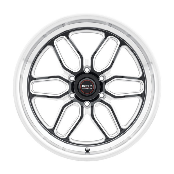 Weld Racing Laguna 6 Drag Gloss Black Wheel 17x11 | 6x127 BC (6x5) | +36 Offset | 7.375 Backspacing - fits , and 1 more