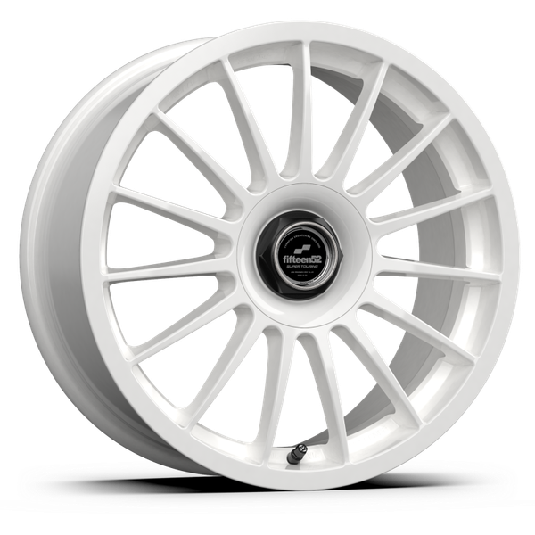 fifteen52 Podium White Wheel 18x8.5 | 5x112 BC / 5x120 BC | +35 Offset - fits Audi A3, Audi A4, Volkswagen Golf, Cadillac CTS-V, and 1 more